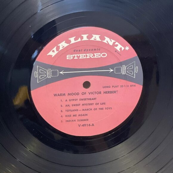The Silver Strings Warm Mood Of Victor Herbert (Vinyl) Valiant V4914 VG+ LP - Picture 7 of 9